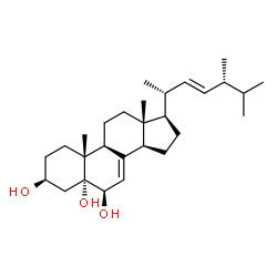 ChemSpider 2D Image | Cerevisterol | C28H46O3