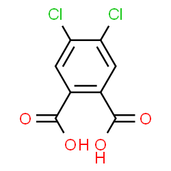 ChemSpider 2D Image | 4,5-DICHLOROPHTHALIC ACID | C8H4Cl2O4