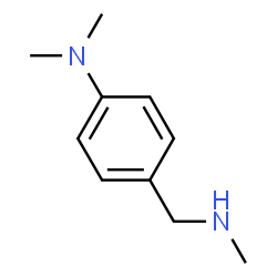 ChemSpider 2D Image | N,N-Dimethyl-4-((methylamino)methyl)aniline | C10H16N2