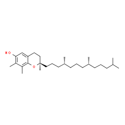 ChemSpider 2D Image | gamma-tocopherol | C28H48O2