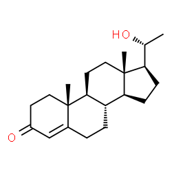 ChemSpider 2D Image | 20alpha-dihydroprogesterone | C21H32O2