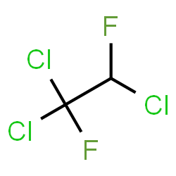 ChemSpider 2D Image | 1,1,2-Trichloro-1,2-difluoroethane | C2HCl3F2