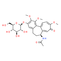 ChemSpider 2D Image | Colchicoside | C27H33NO11