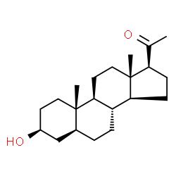 ChemSpider 2D Image | Isopregnanolone | C21H34O2