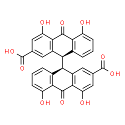 ChemSpider 2D Image | Sennidin A | C30H18O10