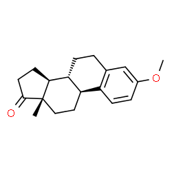 ChemSpider 2D Image | 3-O-Methyl estrone | C19H24O2