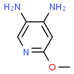 ChemSpider 2D Image | 6-METHOXY-3,4-PYRIDINEDIAMINE | C6H9N3O