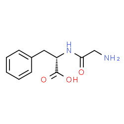 ChemSpider 2D Image | Glycyl-L-phenylalanine | C11H14N2O3