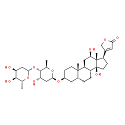 ChemSpider 2D Image | DIGOXIGENIN BISDIGITOXOSIDE | C35H54O11