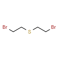 ChemSpider 2D Image | dibromoethyl sulfide | C4H8Br2S