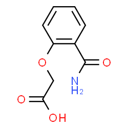 ChemSpider 2D Image | Salicylamide O-Acetic Acid | C9H9NO4