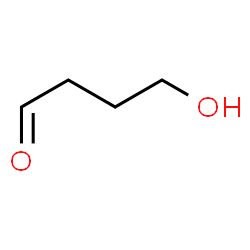 ChemSpider 2D Image | 4-Hydroxybutanal | C4H8O2