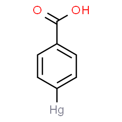 ChemSpider 2D Image | (4-carboxyphenyl)mercury | C7H5HgO2