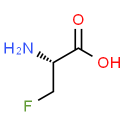 ChemSpider 2D Image | 3-Fluoro-L-alanine | C3H6FNO2