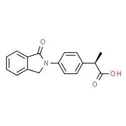 ChemSpider 2D Image | (-)-Indoprofen | C17H15NO3