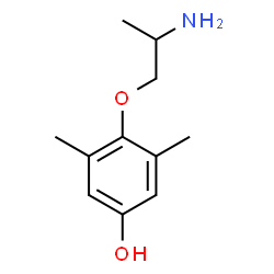 ChemSpider 2D Image | 4-(2-Aminopropoxy)-3,5-dimethylphenol | C11H17NO2