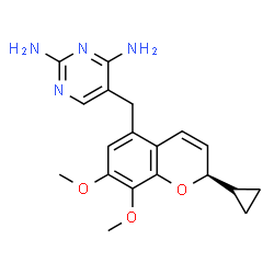 ChemSpider 2D Image | (R)-iclaprim | C19H22N4O3