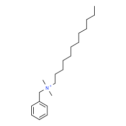 ChemSpider 2D Image | N-Benzyl-N,N-dimethyl-1-dodecanaminium | C21H38N