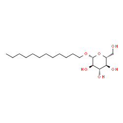 ChemSpider 2D Image | Lauryl glucoside | C18H36O6