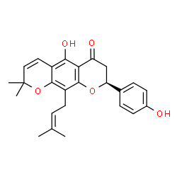 ChemSpider 2D Image | lupinifolin | C25H26O5