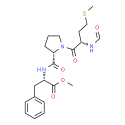 ChemSpider 2D Image | Methyl N-formyl-L-methionyl-L-prolyl-L-phenylalaninate | C21H29N3O5S