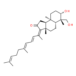 ChemSpider 2D Image | 29-hydroxystelliferin D | C30H46O3