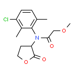 ChemSpider 2D Image | Clozylacon | C15H18ClNO4
