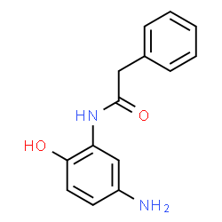 ChemSpider 2D Image | N-(5-Amino-2-hydroxyphenyl)-2-phenylacetamide | C14H14N2O2