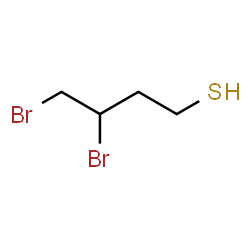 ChemSpider 2D Image | 3,4-Dibromo-1-butanethiol | C4H8Br2S
