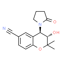 ChemSpider 2D Image | Cromakalim | C16H18N2O3