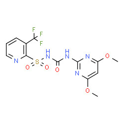 ChemSpider 2D Image | flazasulfuron | C13H12F3N5O5S
