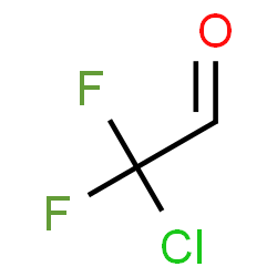 ChemSpider 2D Image | Chloro(difluoro)acetaldehyde | C2HClF2O