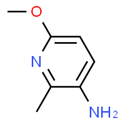 ChemSpider 2D Image | 6-Methoxy-2-methyl-3-pyridinamine | C7H10N2O