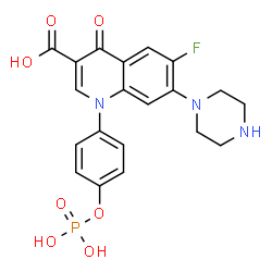 ChemSpider 2D Image | PA-2808 | C20H19FN3O7P