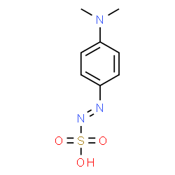 ChemSpider 2D Image | N-[[4-(Dimethylamino)phenyl]imino]sulfamic acid | C8H11N3O3S