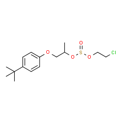 ChemSpider 2D Image | ARAMITE | C15H23ClO4S