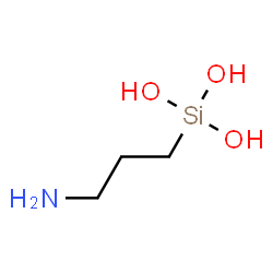 ChemSpider 2D Image | (3-Aminopropyl)silanetriol | C3H11NO3Si