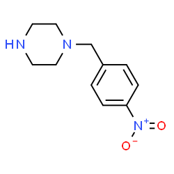 ChemSpider 2D Image | 4-Nitrobenzylpiperazine | C11H15N3O2