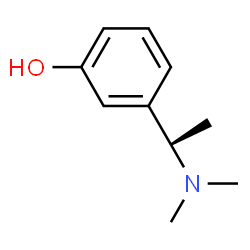 ChemSpider 2D Image | 3-(1-dimethylaminoethyl)phenol | C10H15NO