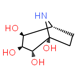 ChemSpider 2D Image | Calystegine B3 | C7H13NO4