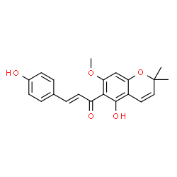 ChemSpider 2D Image | Xanthohumol C | C21H20O5