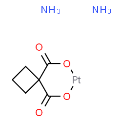 ChemSpider 2D Image | Carboplatin | C6H12N2O4Pt