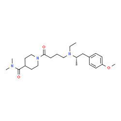 ChemSpider 2D Image | idaverine | C24H39N3O3