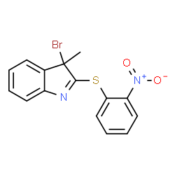 ChemSpider 2D Image | BNPS-skatol | C15H11BrN2O2S
