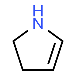 ChemSpider 2D Image | pyrroline | C4H7N