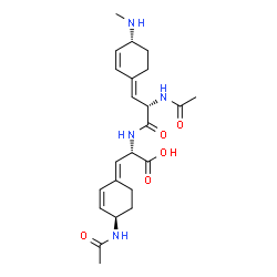 ChemSpider 2D Image | radiosumin B | C23H32N4O5
