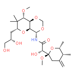 ChemSpider 2D Image | Mycalamide A | C24H41NO10