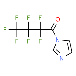 ChemSpider 2D Image | heptafluorobutyrylimidazole | C7H3F7N2O