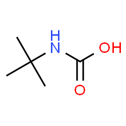 ChemSpider 2D Image | tert-Butylcarbamic acid | C5H11NO2