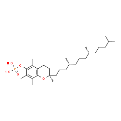 ChemSpider 2D Image | α-Tocopherol phosphate | C29H51O5P